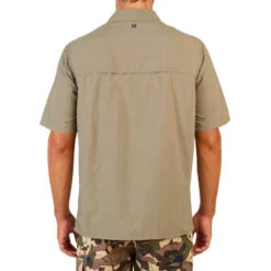 Chemise Manches Courtes Respirante Chasse Homme - SG100 Vert Clair 12 Chemise Manches Courtes Respirante Chasse Homme - SG100 Vert Clair -Magasin De Vêtements De Sport chemise manches courtes respirante chasse homme sg100 vert clair 3