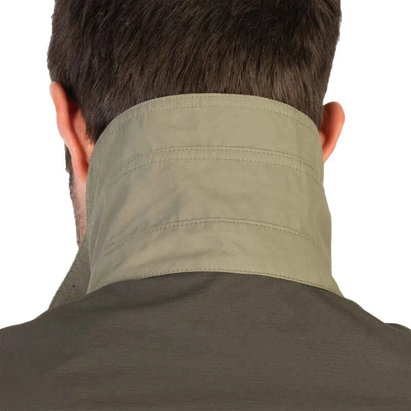 Chemise Manches Longues Légère Et Respirante Chasse Homme - 520 Kaki 11 Chemise Manches Longues Légère Et Respirante Chasse Homme - 520 Kaki – Image 11