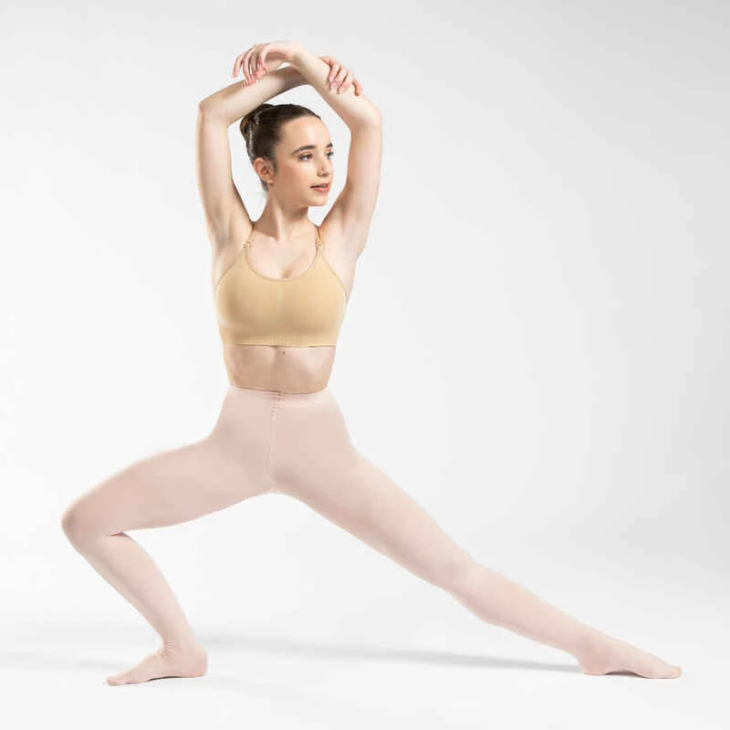 Collant Danse Convertible Rose Fille. 4 Collant Danse Convertible Rose Fille. – Image 4