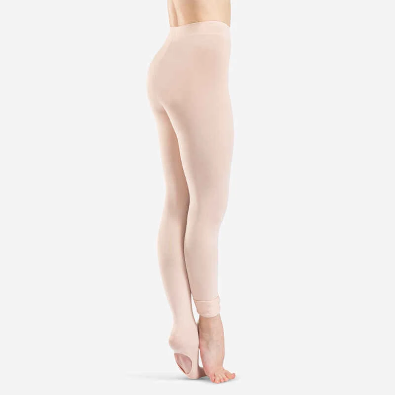 Collant Danse Convertible Rose Fille. 1 Collant Danse Convertible Rose Fille.