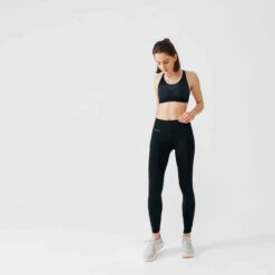 Kalenji Legging Running Chaud Femme - Warm Noir -Magasin De Vêtements De Sport collant running run warm noir femme 2