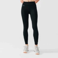 Kalenji Legging Running Chaud Femme - Warm Noir