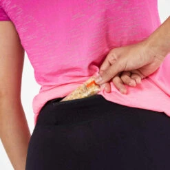 CORSAIRE RUNNING FEMME RESPIRANT KIPRUN CARE NOIR ROSE -Magasin De Vêtements De Sport corsaire running femme respirant kiprun care noir corail clair 5