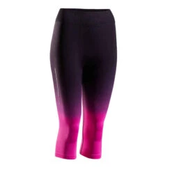 CORSAIRE RUNNING FEMME RESPIRANT KIPRUN CARE NOIR ROSE -Magasin De Vêtements De Sport corsaire running femme respirant kiprun care noir corail clair 6