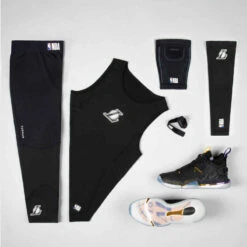 Manchon De Basketball NBA Los Angeles Lakers Adulte - E500 Noir 14 Manchon De Basketball NBA Los Angeles Lakers Adulte - E500 Noir -Magasin De Vêtements De Sport coudiere de basketball e500 noir slash nba los angeles lakers 6