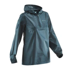 Quechua Veste Coupe Vente Et Déperlante De Randonnée - Raincut 1/2 Zip - Femme