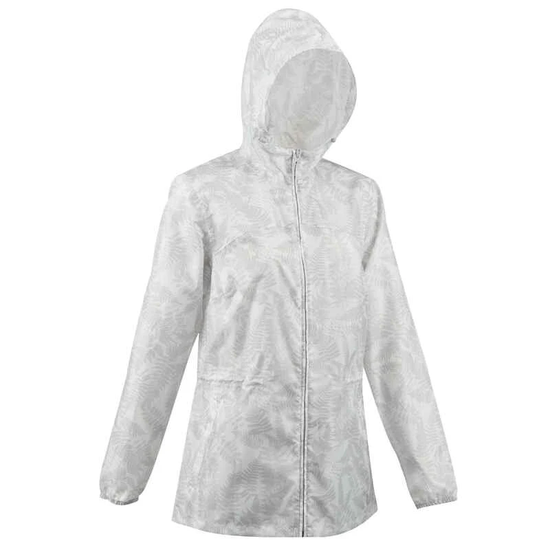 Quechua Veste Coupe Vent Et Déperlante De Randonnée - Raincut Full Zip - Femme 2 Quechua Veste Coupe Vent Et Déperlante De Randonnée - Raincut Full Zip - Femme – Image 2