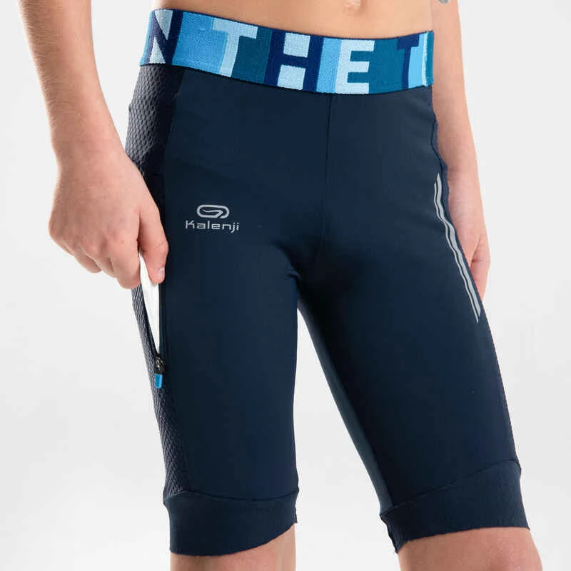 Cuissard Enfant D'athlétisme AT 500 Bleu Marine 4 Cuissard Enfant D'athlétisme AT 500 Bleu Marine – Image 4