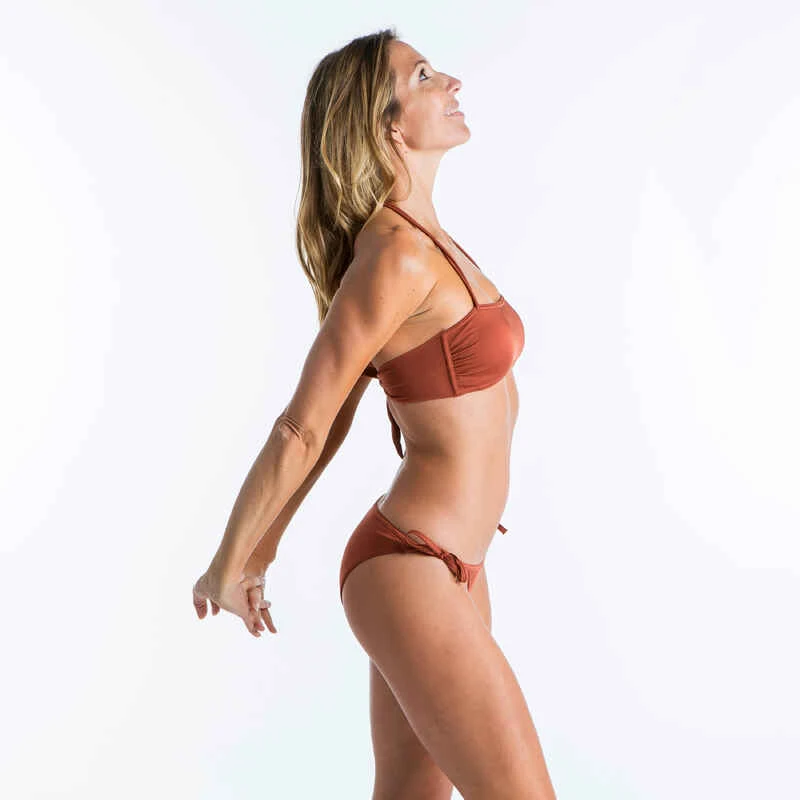 CULOTTE NOUÉE FEMME SURF SOFY BRONZE 6 CULOTTE NOUÉE FEMME SURF SOFY BRONZE – Image 6