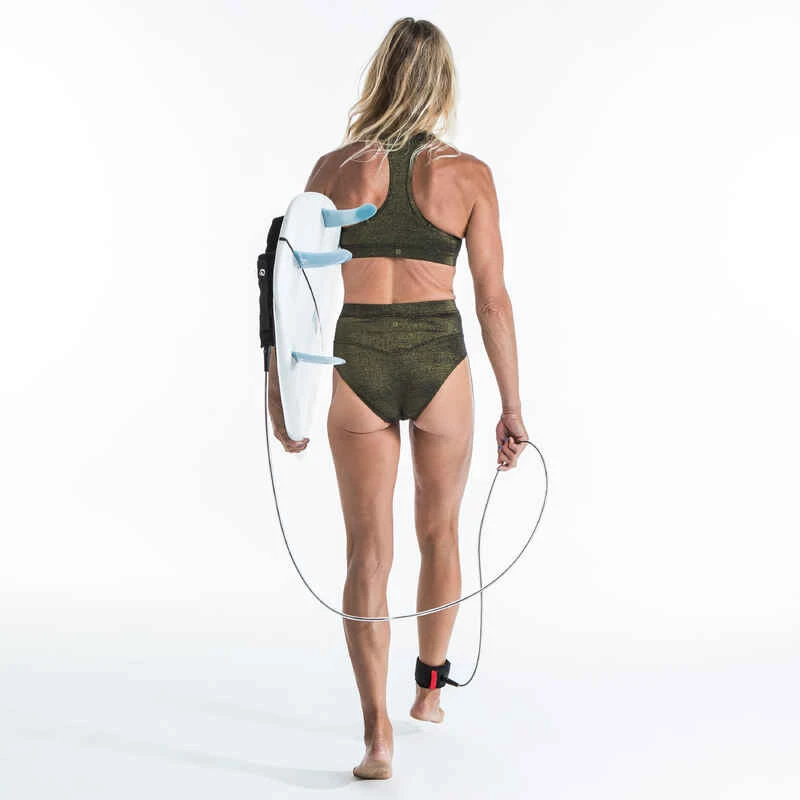 Culotte Taille Haute Femme ROSA PAILLETEE NOIR OR Idéale Pour Le Surf 6 Culotte Taille Haute Femme ROSA PAILLETEE NOIR OR Idéale Pour Le Surf – Image 6