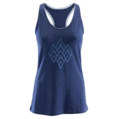 Simond DÉBARDEUR D'ESCALADE STRETCH FEMME - COULEUR BLEU -Magasin De Vêtements De Sport debardeur d escalade stretch femme couleur bleu 2