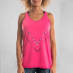 Débardeur Danse Fitness Rose Femme -Magasin De Vêtements De Sport debardeur danse fitness rose femme 5