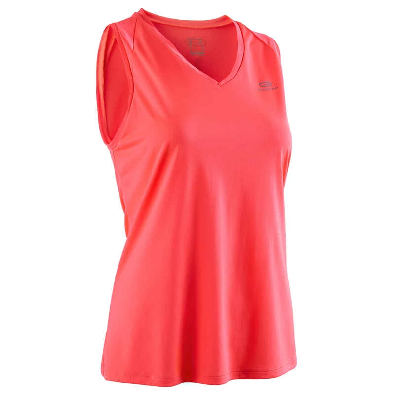 Kalenji Débardeur Respirant Running Femme - Dry Corail Fluo 1 Kalenji Débardeur Respirant Running Femme - Dry Corail Fluo