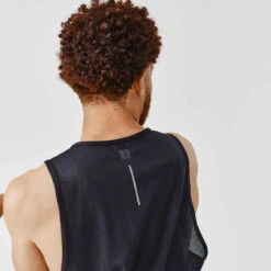 Kalenji Débardeur Running Respirant Homme - Dry Noir -Magasin De Vêtements De Sport debardeur running homme respirant kalenji dry noir 5