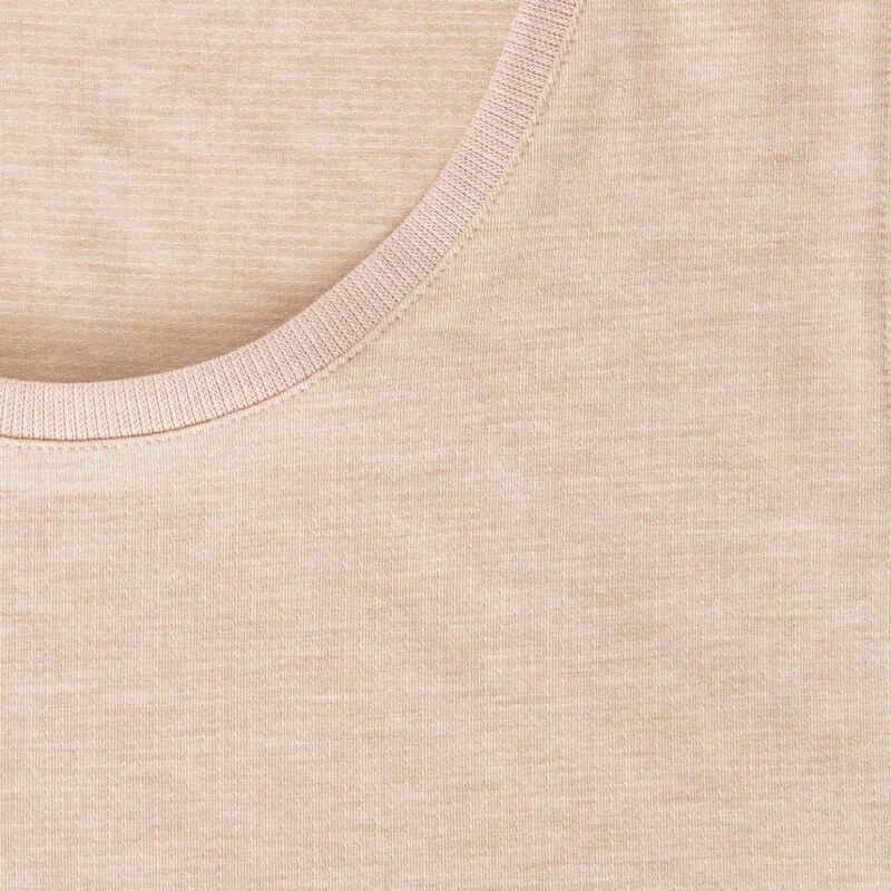 Kalenji Débardeur Respirant Running Femme - Soft Beige 7 Kalenji Débardeur Respirant Running Femme - Soft Beige – Image 7