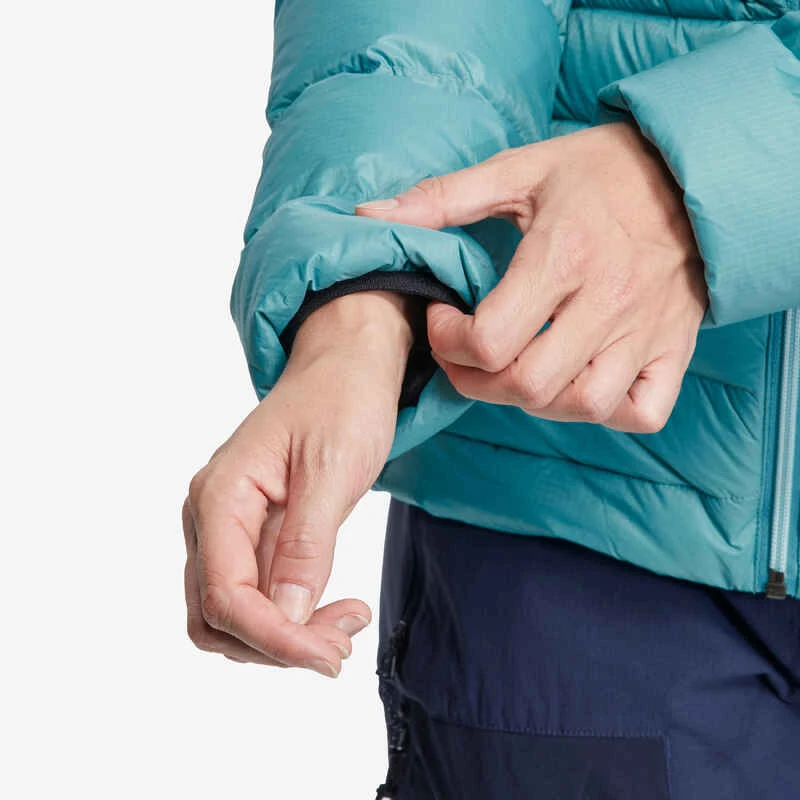 Doudoune En Duvet De Trek Montagne Avec Capuche - MT500 -10°C - Femme 8 Doudoune En Duvet De Trek Montagne Avec Capuche - MT500 -10°C - Femme – Image 8