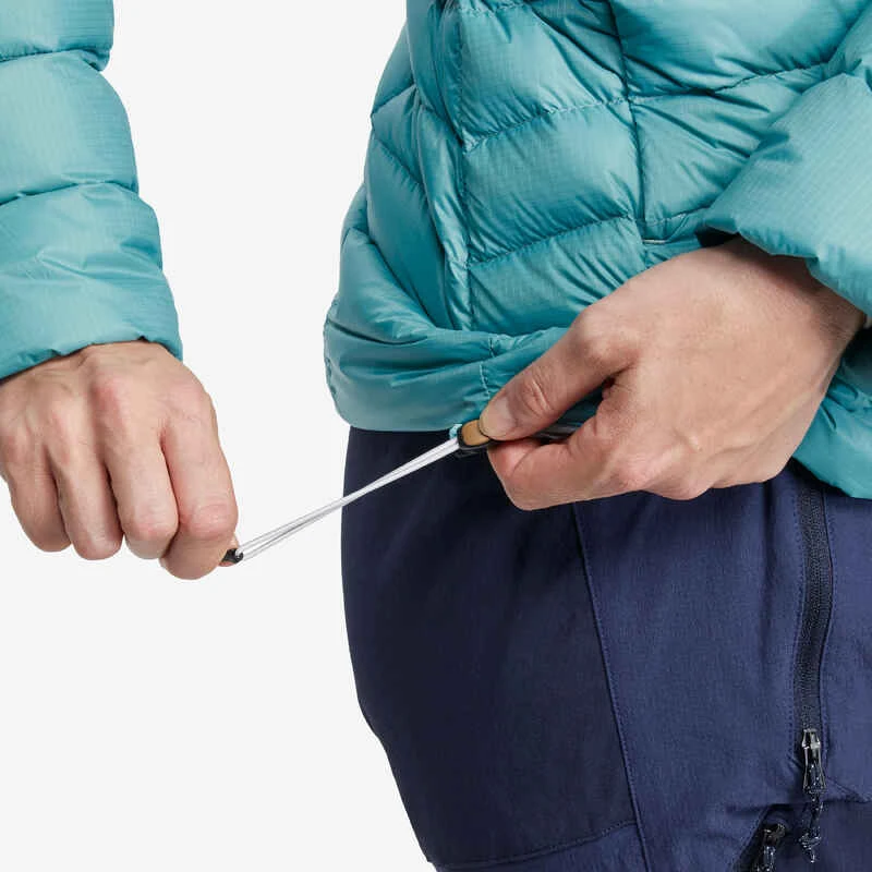 Doudoune En Duvet De Trek Montagne Avec Capuche - MT500 -10°C - Femme 9 Doudoune En Duvet De Trek Montagne Avec Capuche - MT500 -10°C - Femme – Image 9