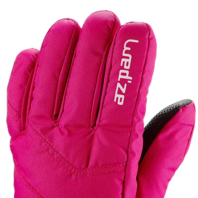 WEDZE GANTS DE SKI ENFANT 100 ROSES 4 WEDZE GANTS DE SKI ENFANT 100 ROSES – Image 4