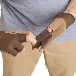 GANTS MITAINES BALL TRAP MARRON 17 GANTS MITAINES BALL TRAP MARRON -Magasin De Vêtements De Sport gants mitaines ball trap marron solognac 8