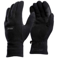 Gants Polaire Recyclés De Trekking Montagne - MT100 Noir - Adulte 8 Gants Polaire Recyclés De Trekking Montagne - MT100 Noir - Adulte -Magasin De Vêtements De Sport gants polaire recycles de trek montagne trek 100 noir adulte 2