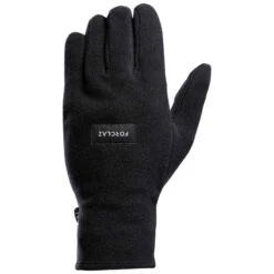 Gants Polaire Recyclés De Trekking Montagne - MT100 Noir - Adulte