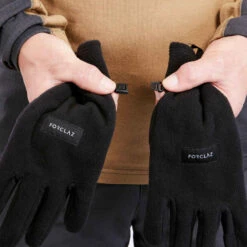 Gants Polaire Recyclés De Trekking Montagne - MT100 Noir - Adulte 9 Gants Polaire Recyclés De Trekking Montagne - MT100 Noir - Adulte -Magasin De Vêtements De Sport gants polaire recycles de trek montagne trek 100 noir adulte 3