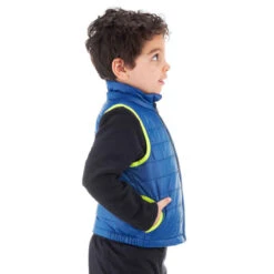 Quechua Gilet Doudoune De Randonnée - MH500 Bleu - Enfant 2 - 6 Ans -Magasin De Vêtements De Sport gilet doudoune de randonnee mh500 bleu enfant 2 6 ans 2