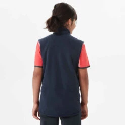 Quechua GILET POLAIRE - MH150 NAVY CORAIL - ENFANT 7-15 ANS -Magasin De Vêtements De Sport gilet polaire mh150 navy corail enfant 7 15 ans 2