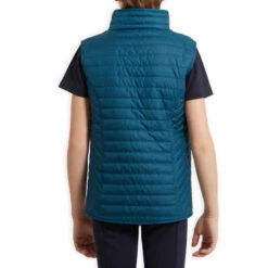 Doudoune Sans Manche équitation Enfant 100 Bleu Pétrole 12 Doudoune Sans Manche équitation Enfant 100 Bleu Pétrole -Magasin De Vêtements De Sport gilet sans manche equitation enfant 100 noir 4