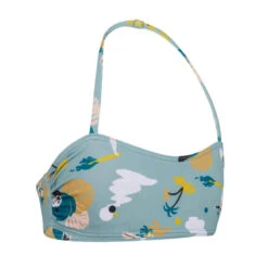 HAUT DE MAILLOT DE BAIN BANDEAU FILLE 100 KAKI 11 HAUT DE MAILLOT DE BAIN BANDEAU FILLE 100 KAKI -Magasin De Vêtements De Sport haut de maillot bandeau fille 100 kaki 4