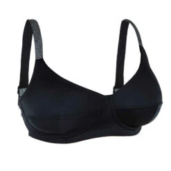 HAUT DE MAILLOT DE BAIN BALCONNET FEMME ASTRID NOIR 12 HAUT DE MAILLOT DE BAIN BALCONNET FEMME ASTRID NOIR -Magasin De Vêtements De Sport haut de maillot de bain balconnet astrid noir armatures textiles confort absolu 3