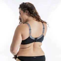 HAUT DE MAILLOT DE BAIN BALCONNET FEMME ASTRID NOIR 14 HAUT DE MAILLOT DE BAIN BALCONNET FEMME ASTRID NOIR -Magasin De Vêtements De Sport haut de maillot de bain balconnet astrid noir armatures textiles confort absolu 5