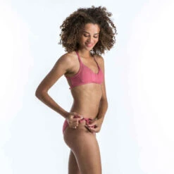 Haut De Maillot De Bain BRASSIERE CARO ROSE Cotelé Dos Structuré Et Réglable -Magasin De Vêtements De Sport haut de maillot de bain brassiere caro rose cotele dos structure et reglable 10