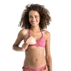 Haut De Maillot De Bain BRASSIERE CARO ROSE Cotelé Dos Structuré Et Réglable -Magasin De Vêtements De Sport haut de maillot de bain brassiere caro rose cotele dos structure et reglable 4