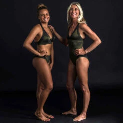 Haut De Maillot De Bain Brassière Femme Double Réglage Plat ELISE PAILLETEE OR -Magasin De Vêtements De Sport haut de maillot de bain brassiere femme double reglage plat elise pailletee or 7