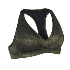 Haut De Maillot De Bain Femme Brassière De Surf ANA PAILLETEE NOIR ET OR -Magasin De Vêtements De Sport haut de maillot de bain femme brassiere de surf ana pailletee noir et or 2