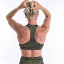 Haut De Maillot De Bain Femme Brassière De Surf ANA PAILLETEE NOIR ET OR -Magasin De Vêtements De Sport haut de maillot de bain femme brassiere de surf ana pailletee noir et or 4