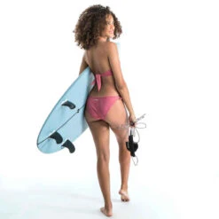 Haut De Maillot De Bain Push Up Femme ELENA ROSE Côtelé -Magasin De Vêtements De Sport haut de maillot de bain femme push up avec coques fixes elena uni rose cotele 8