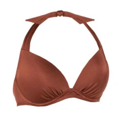 Haut De Maillot De Bain Femme Push Up Avec Coques Fixes ELENA BRONZE -Magasin De Vêtements De Sport haut de maillot de bain femme push up avec coques fixes elena vila 2