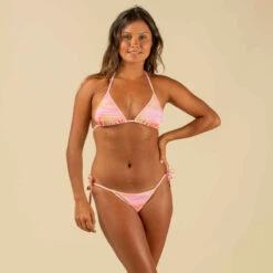 HAUT DE MAILLOT DE BAIN TRIANGLE FEMME MAE SALTY -Magasin De Vêtements De Sport haut de maillot de bain femme triangle coulissant avec coques mae jungle 2