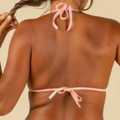 HAUT DE MAILLOT DE BAIN TRIANGLE FEMME MAE SALTY -Magasin De Vêtements De Sport haut de maillot de bain femme triangle coulissant avec coques mae jungle 4