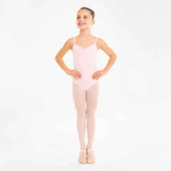 Justaucorps Danse Classique Rose Pale Fines Bretelles Filles 9 Justaucorps Danse Classique Rose Pale Fines Bretelles Filles -Magasin De Vêtements De Sport justaucorps danse classique rose pale fines bretelles filles 3