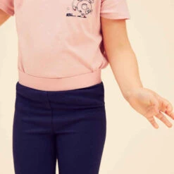 Legging Enfant Coton - Basique Bleu/Rose Avec Motifs 12 Legging Enfant Coton - Basique Bleu/Rose Avec Motifs -Magasin De Vêtements De Sport legging 100 baby gym fille rose aop 2