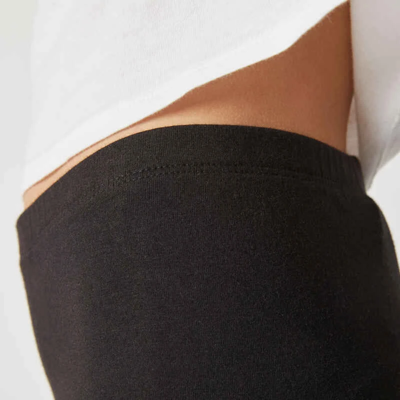 Legging Fille Coton - Basique Noir 4 Legging Fille Coton - Basique Noir – Image 4