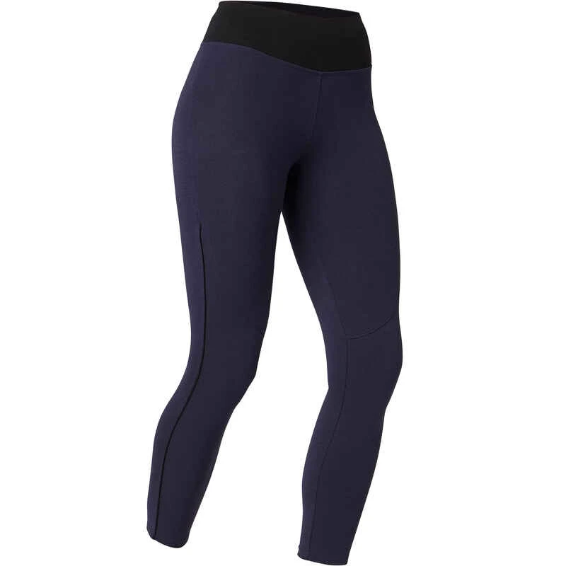 Legging 7/8 510 Piping Fitness Femme Bleu Marine/noir 8 Legging 7/8 510 Piping Fitness Femme Bleu Marine/noir – Image 8