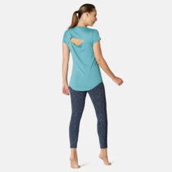 Legging 7/8 Sport Pilates Gym Douce Femme 520 Slim Bleu 14 Legging 7/8 Sport Pilates Gym Douce Femme 520 Slim Bleu -Magasin De Vêtements De Sport legging 7slash8 sport pilates gym douce femme 520 slim bleu printe 3