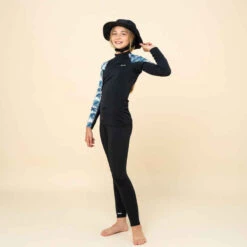 Legging Anti UV Enfant Surf Noir -Magasin De Vêtements De Sport legging anti uv noir 8