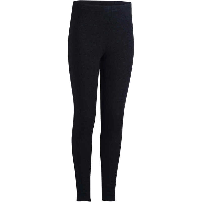 Legging Chaud 100 Gym Fille Gris 1 Legging Chaud 100 Gym Fille Gris