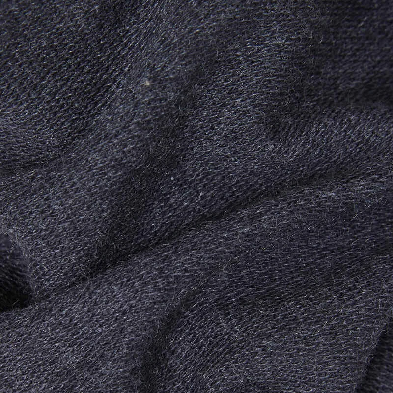 Legging Chaud Fille French Terry Coton - Basique Gris Chiné Foncé 6 Legging Chaud Fille French Terry Coton - Basique Gris Chiné Foncé – Image 6