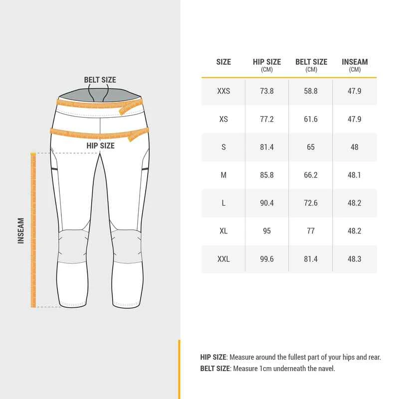 Quechua Legging 3/4 De Randonnée Montagne - MH500 - Femme 3 Quechua Legging 3/4 De Randonnée Montagne - MH500 - Femme – Image 3